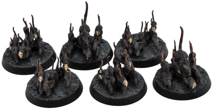 CURSED CITY 6 Corpse Rats #1 WELL PAINTED Warhammer Sigmar 4921