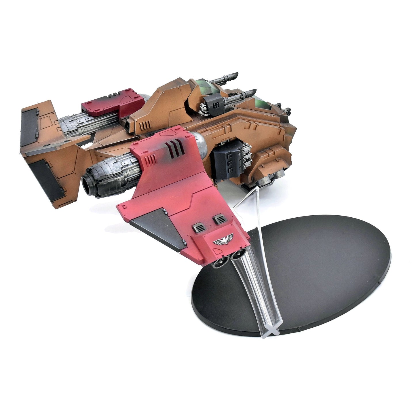 SPACE MARINES Stormraven Gunship #1 WELL PAINTED Minotaurs 40K 9808