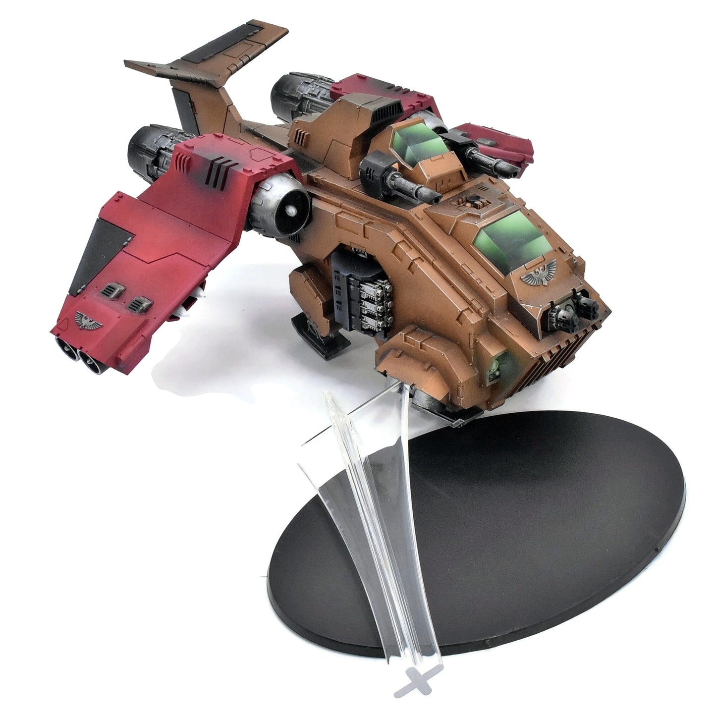 SPACE MARINES Stormraven Gunship #1 WELL PAINTED Minotaurs 40K 9808