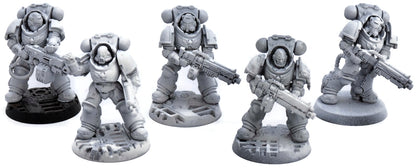 SPACE WOLVES 5 Heavy Intercessors #1 Warhammer 40K 25mm 5157
