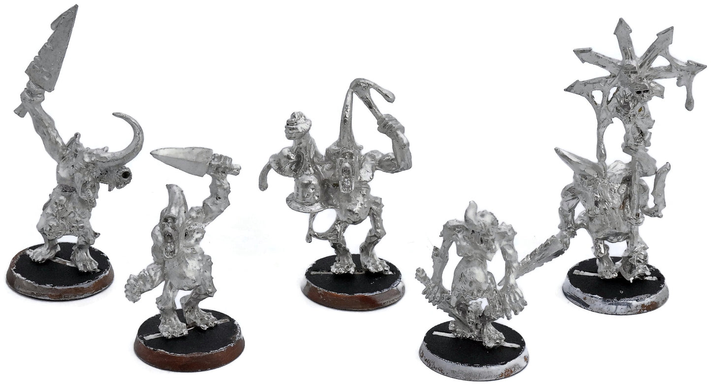 MAGGOTKIN OF NURGLE 5 Plaguebearers Command #1 METAL Warhammer Sigmar 5218