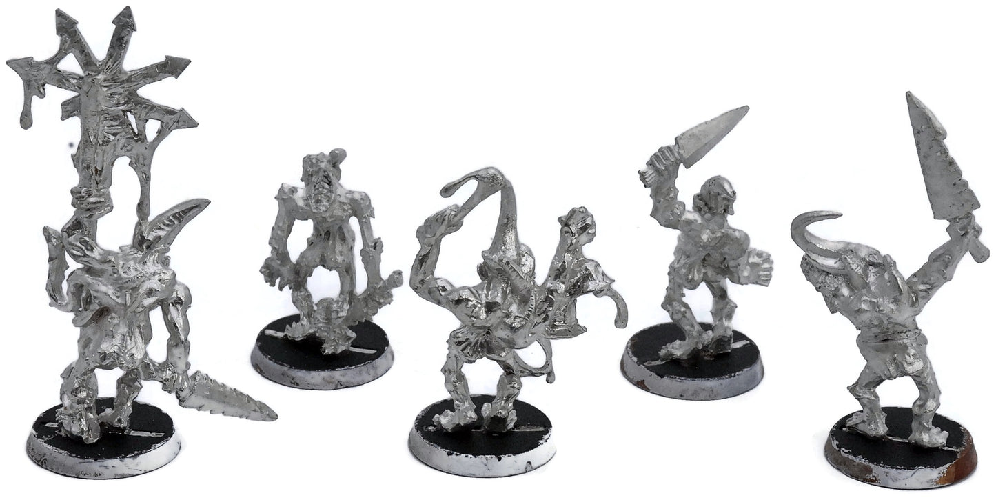 MAGGOTKIN OF NURGLE 5 Plaguebearers Command #1 METAL Warhammer Sigmar 5218