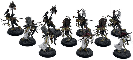SOULBLIGHT GRAVELORDS 10 Deadwalker Zombies #1 WELL PAINTED Warhammer Sigmar 263