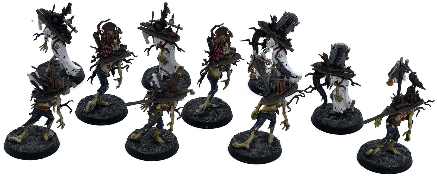 SOULBLIGHT GRAVELORDS 10 Deadwalker Zombies #1 WELL PAINTED Warhammer Sigmar 263