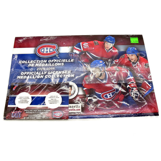 2008 - 09 Canadiens Album For Medallion Collection #1 0132