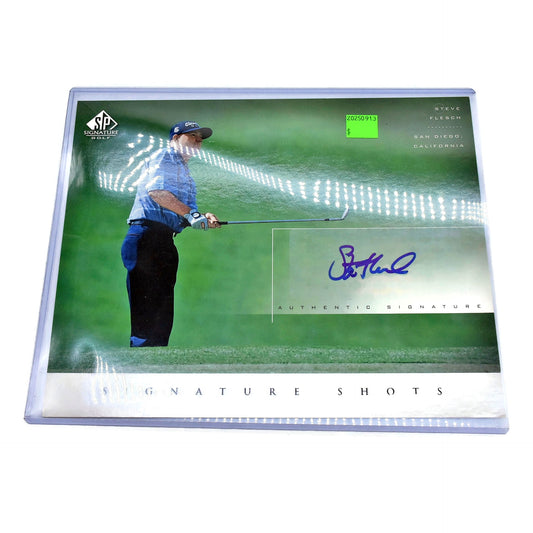 Steve Flesch Signature Shots Golf 8X10 Photo #1 0231