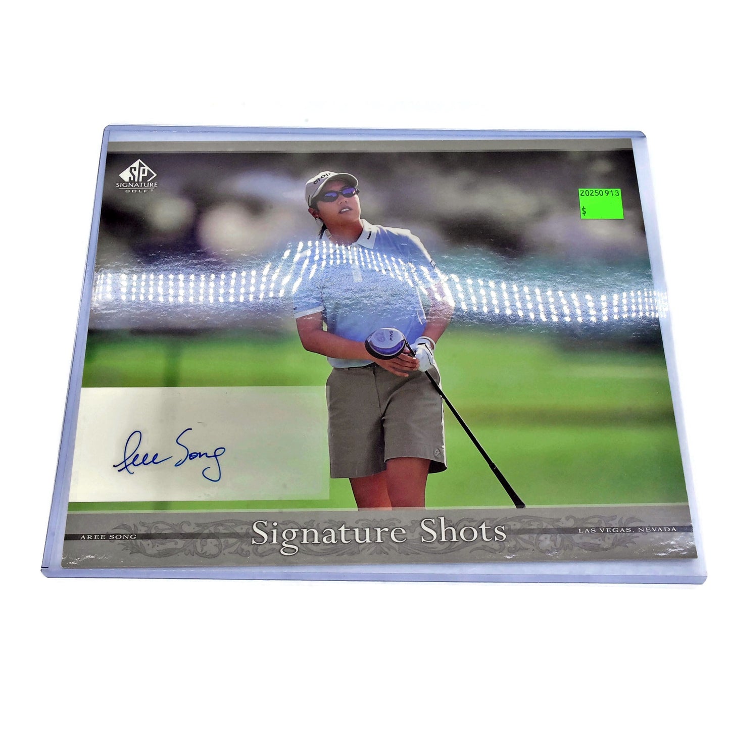 Aree Song Signature Shots Golf 8X10 Photo #1 0248