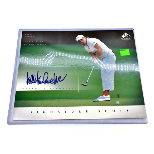 Kelli Kuehne Signature Shots Golf 8X10 Photo #1 0262