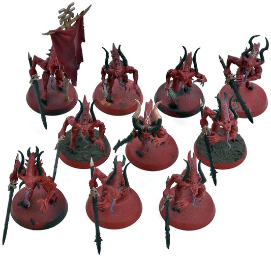 BLADES OF KHORNE 10 Bloodletters #3 Warhammer Sigmar 5638