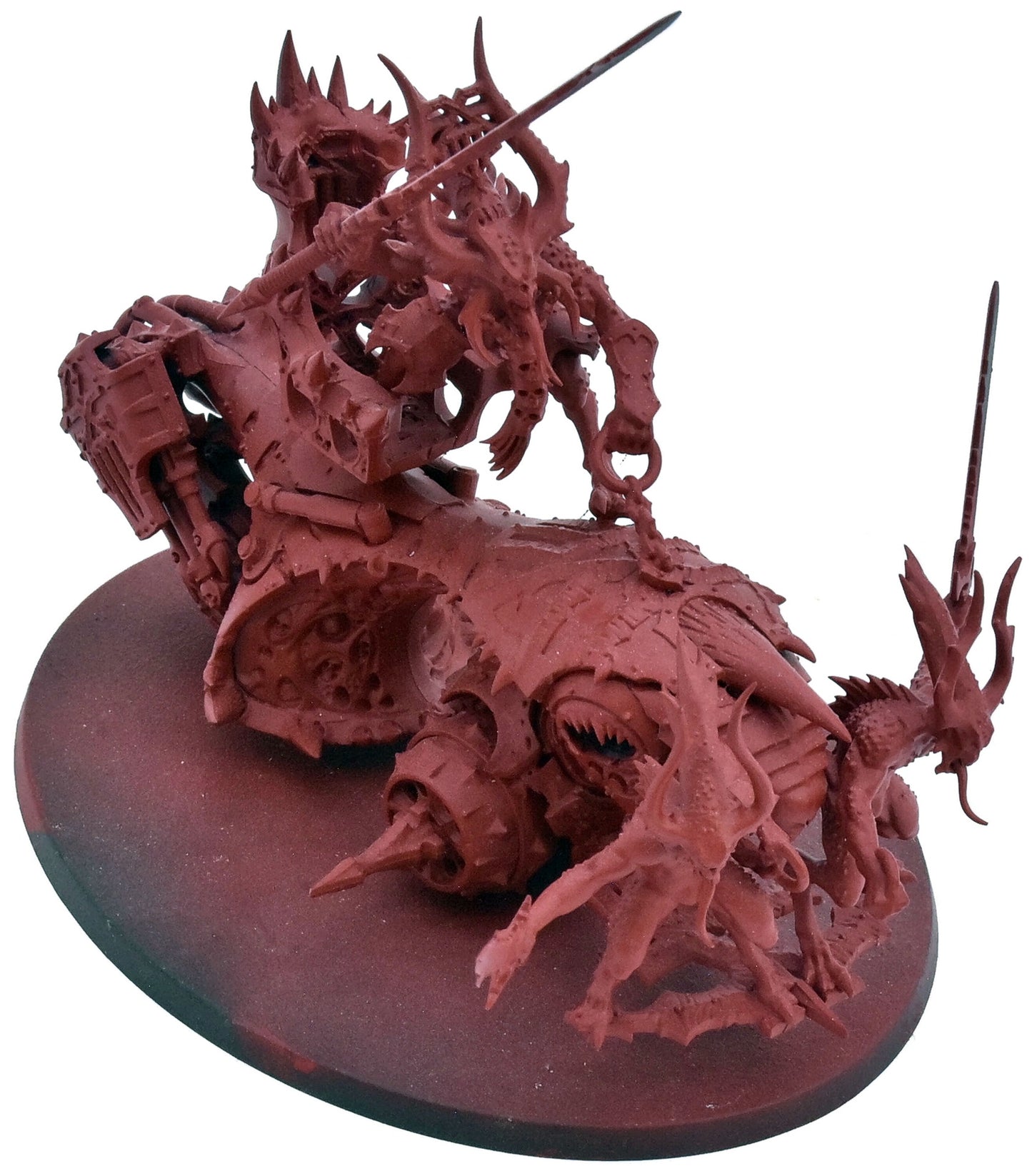BLADES OF KHORNE Rendmaster On BloodThrone #1 Warhammer Sigmar 5645