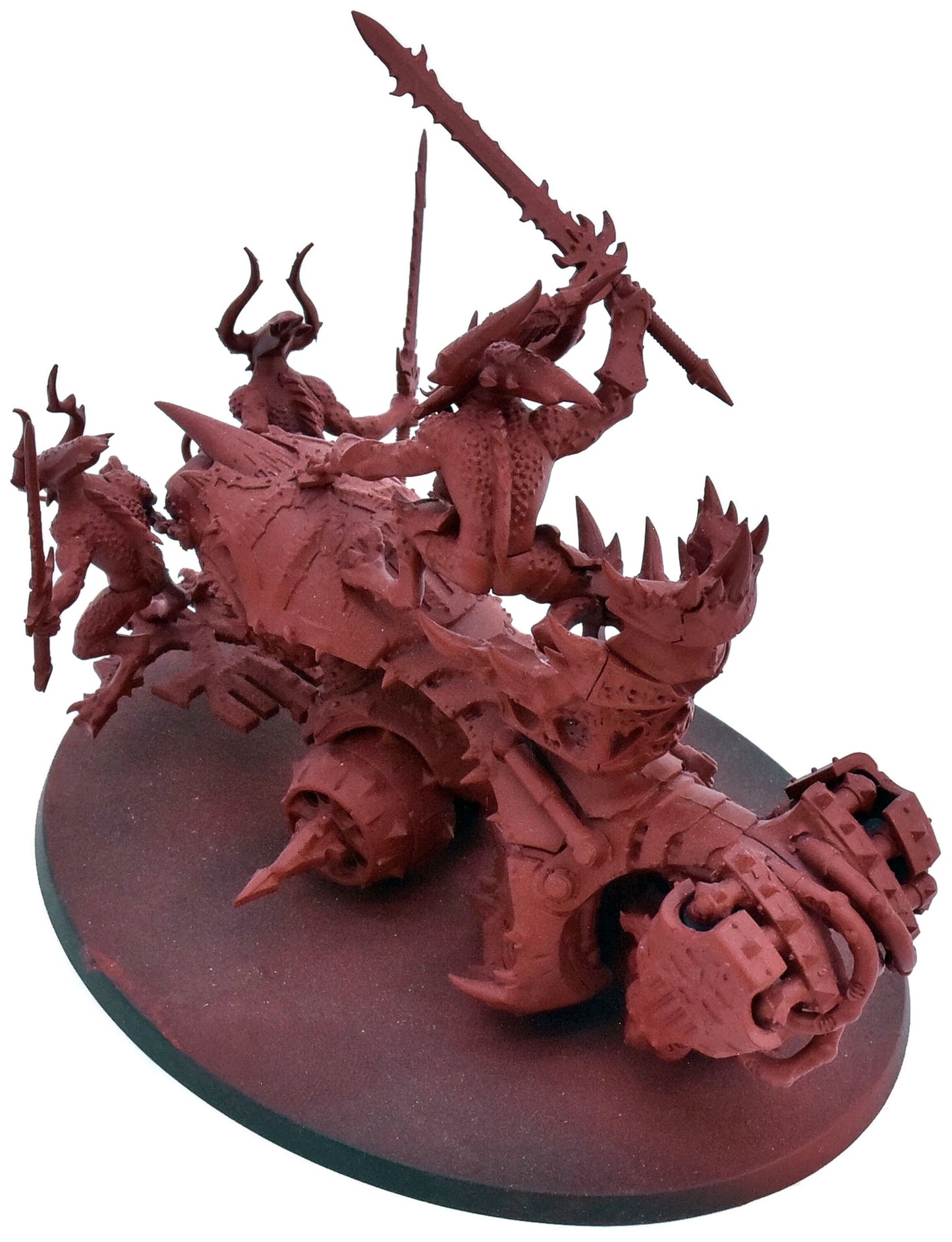 BLADES OF KHORNE Rendmaster On BloodThrone #1 Warhammer Sigmar 5645
