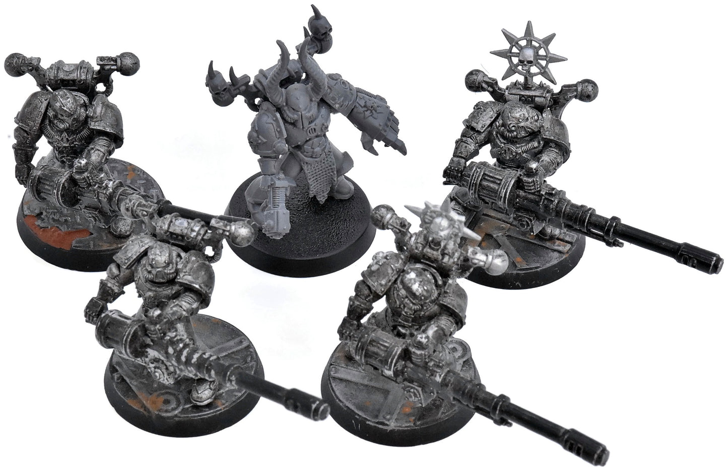 CHAOS SPACE MARINES 5 Havocs #1 Classic sculpt Warhammer 40K 5720