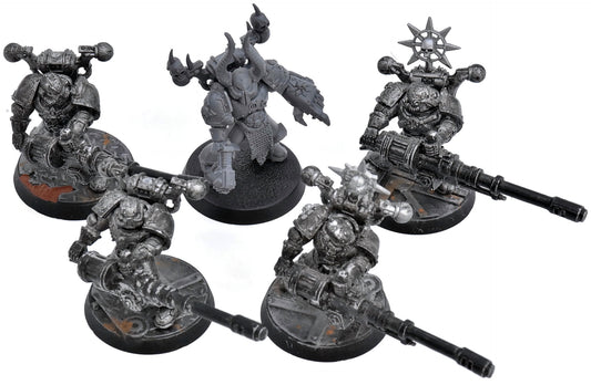 CHAOS SPACE MARINES 5 Havocs #1 Classic sculpt Warhammer 40K 5720