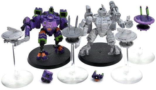TAU EMPIRE 2 Crisis Battlesuits #2 Warhammer 40K 5812