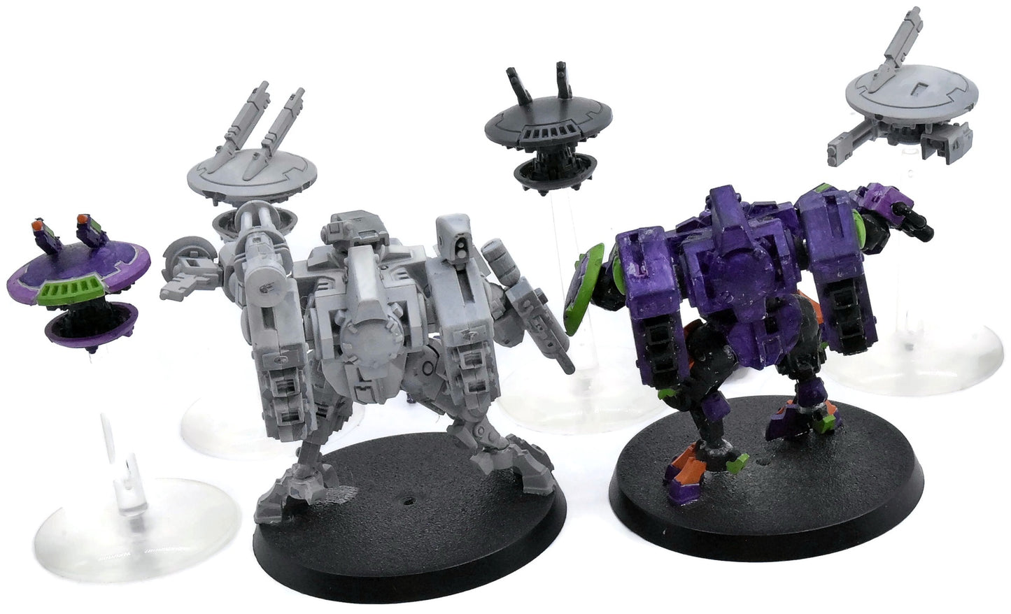 TAU EMPIRE 2 Crisis Battlesuits #2 Warhammer 40K 5812