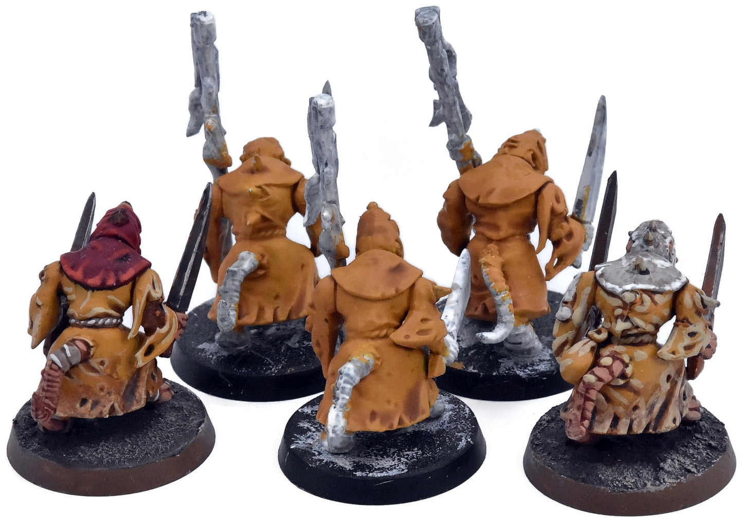SKAVEN 5 Plague Monks #4 Warhammer Sigmar 5928
