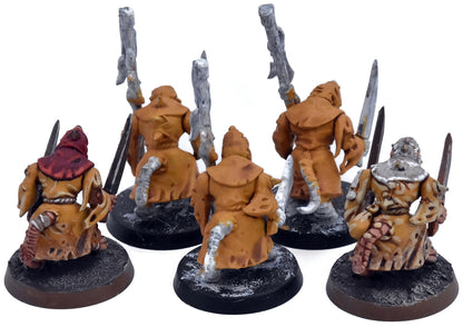 SKAVEN 5 Plague Monks #4 Warhammer Sigmar 5928