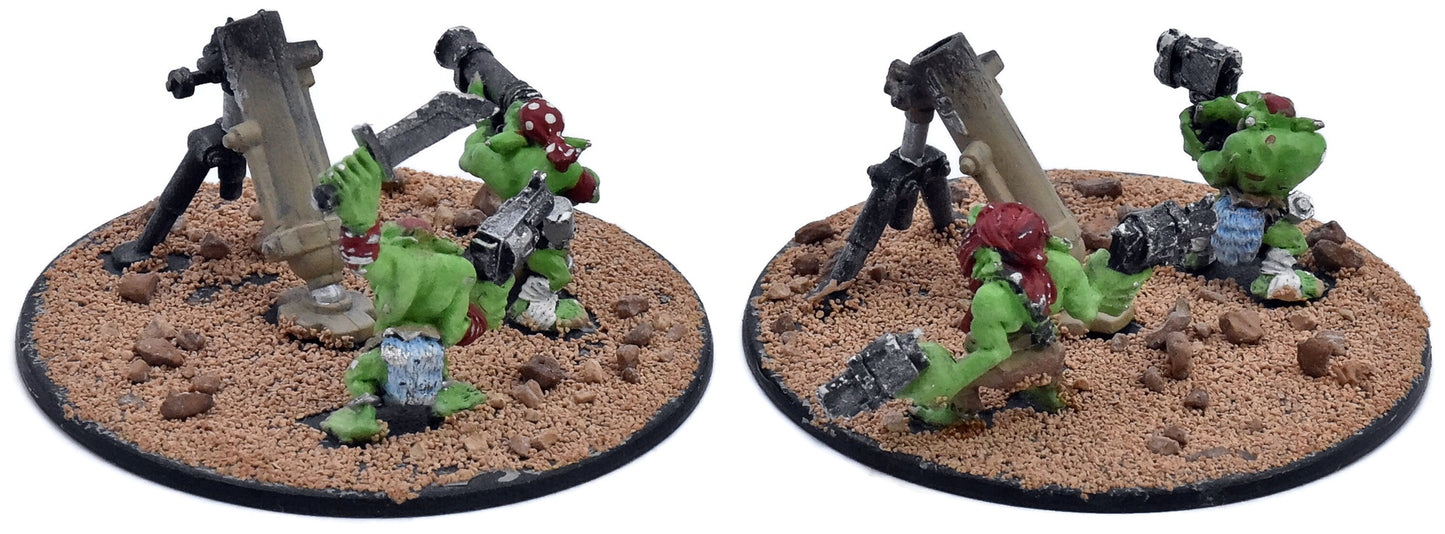 ORKS 2 Cadian Heavy Weapons Squad #1 CONVERTED Warhammer 40K 1221