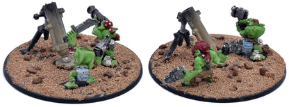 ORKS 2 Cadian Heavy Weapons Squad #1 CONVERTED Warhammer 40K 1221