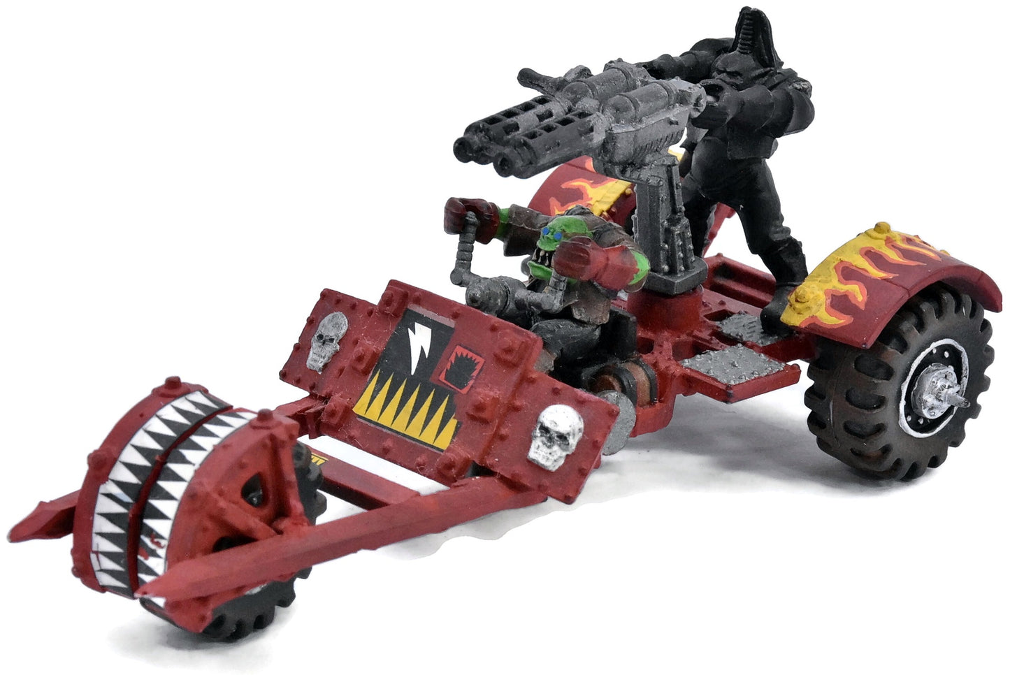 ORKS Deffkilla Wartrike #1 CONVERTED Warhammer 40K 1276
