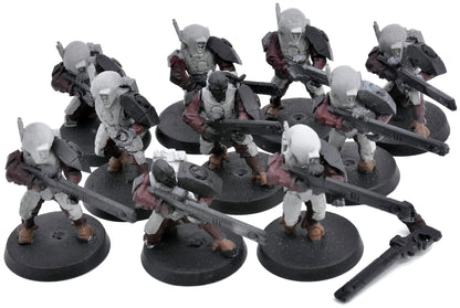 TAU EMPIRE 10 Fire Warriors #1 INCOMPLETE Warhammer 40K 5980