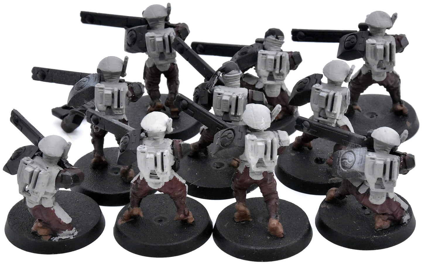 TAU EMPIRE 10 Fire Warriors #1 INCOMPLETE Warhammer 40K 5980