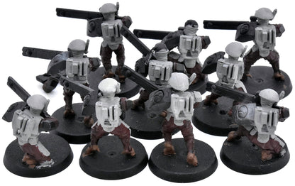 TAU EMPIRE 10 Fire Warriors #1 INCOMPLETE Warhammer 40K 5980