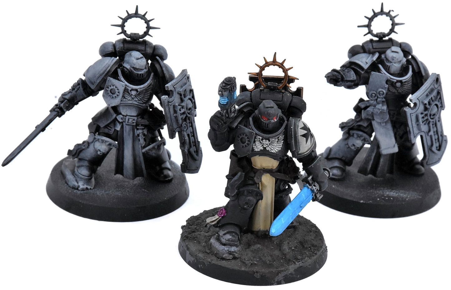 SPACE MARINES 3 Bladeguard Veterans #12 Warhammer 40K 1283