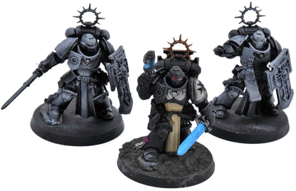 SPACE MARINES 3 Bladeguard Veterans #12 Warhammer 40K 1283