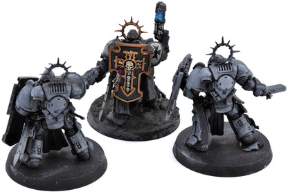 SPACE MARINES 3 Bladeguard Veterans #12 Warhammer 40K 1283