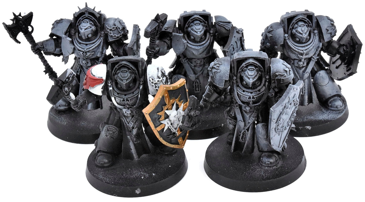 DARK ANGELS 5 Deathwing Knight #1 CONVERTED Warhammer 40K 6031