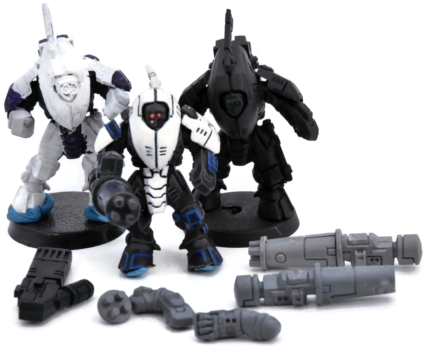 TAU EMPIRE 3 Stealth Suits #2 Warhammer 40K 6109