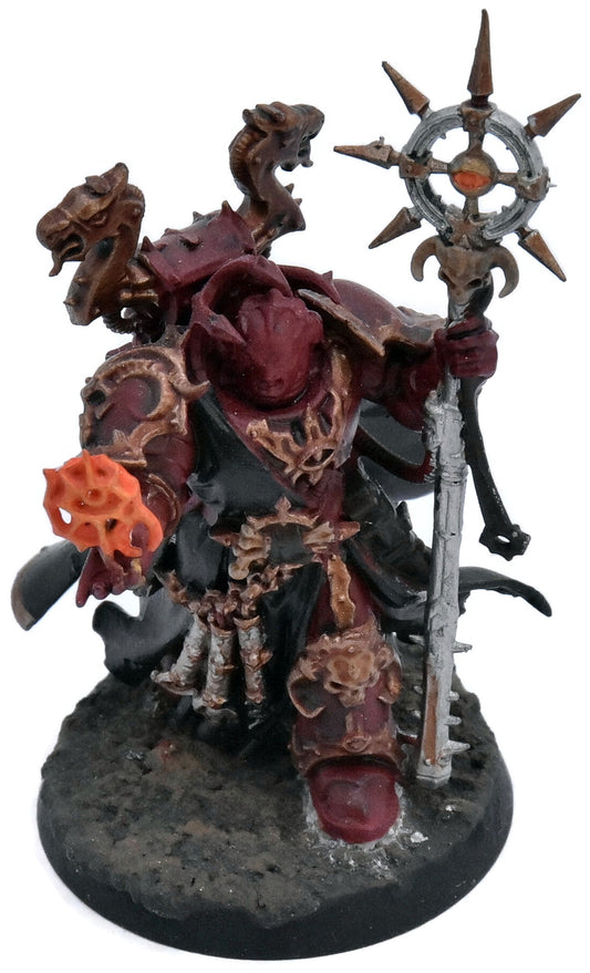 CHAOS SPACE MARINES Chaos Sorcerer Lord #1 Warhammer 40K 1436