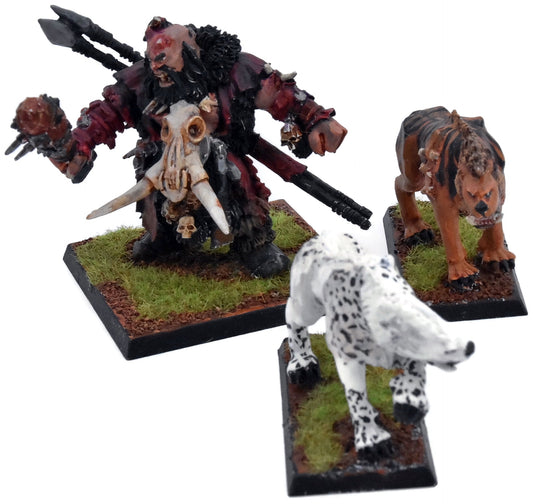OGRE KINGDOMS Ogre Hunter Sabertusk #1 METAL 6246