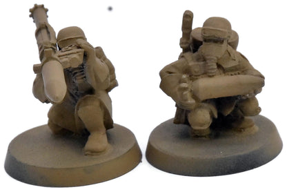 ASTRA MILITARUM 2 Steel Legion Rocket Missile Launcher #2 METAL Warhammer 40K 37
