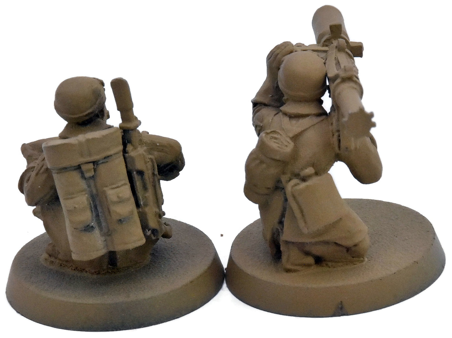 ASTRA MILITARUM 2 Steel Legion Rocket Missile Launcher #2 METAL Warhammer 40K 37
