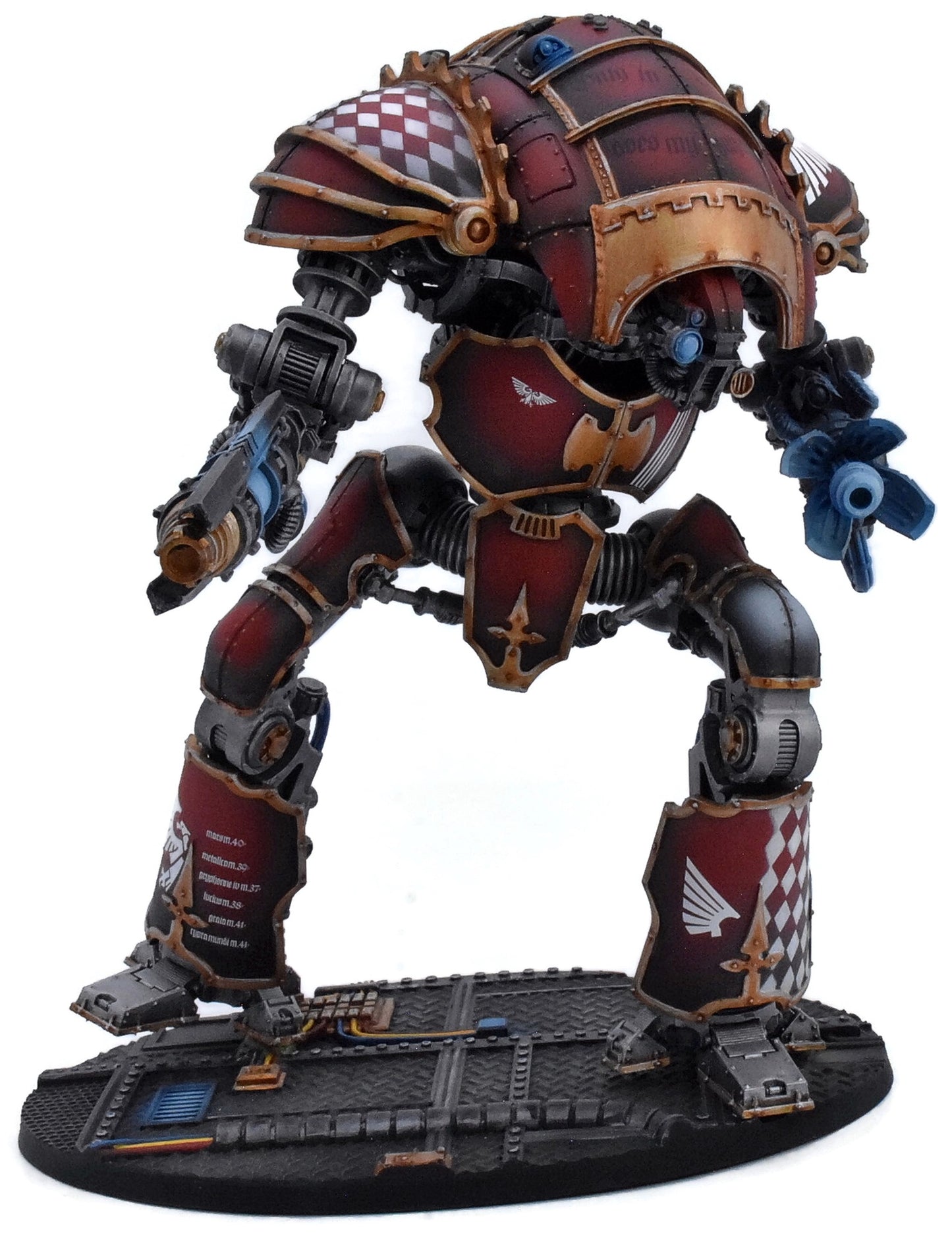 IMPERIAL KNIGHTS Knight Questoris Magera #1 PRO PAINTED Warhammer 40K 6475