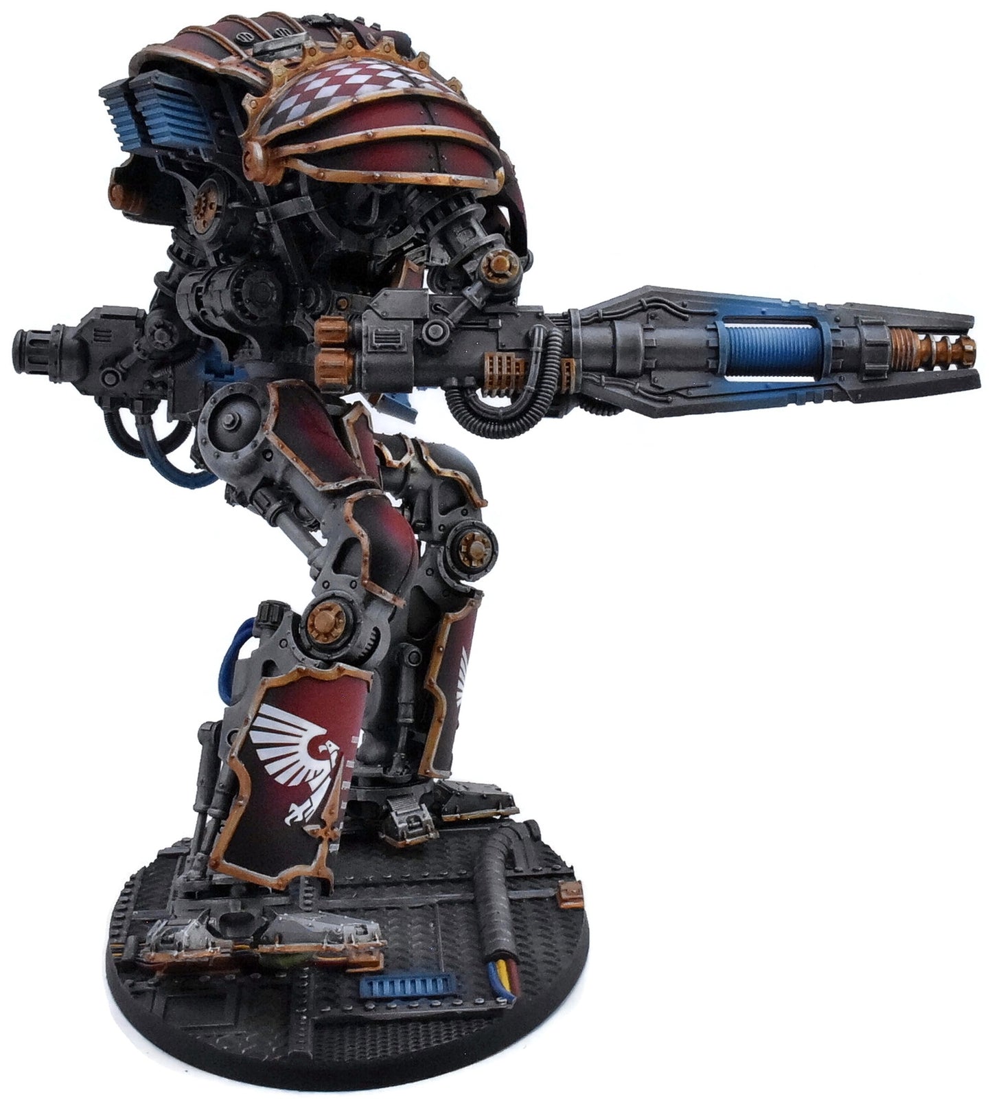 IMPERIAL KNIGHTS Knight Questoris Magera #1 PRO PAINTED Warhammer 40K 6475
