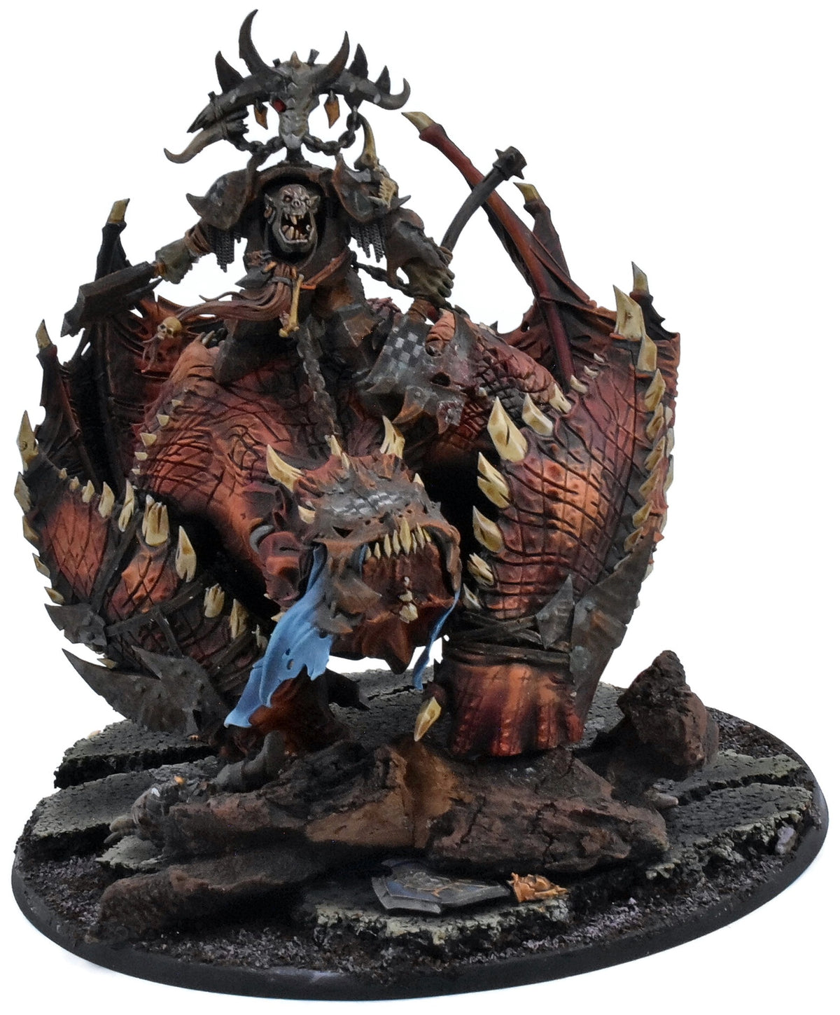 ORRUK WARCLANS Gordrakk Fist Of Gork #1 PRO PAINTED Warhammer Sigmar 6536