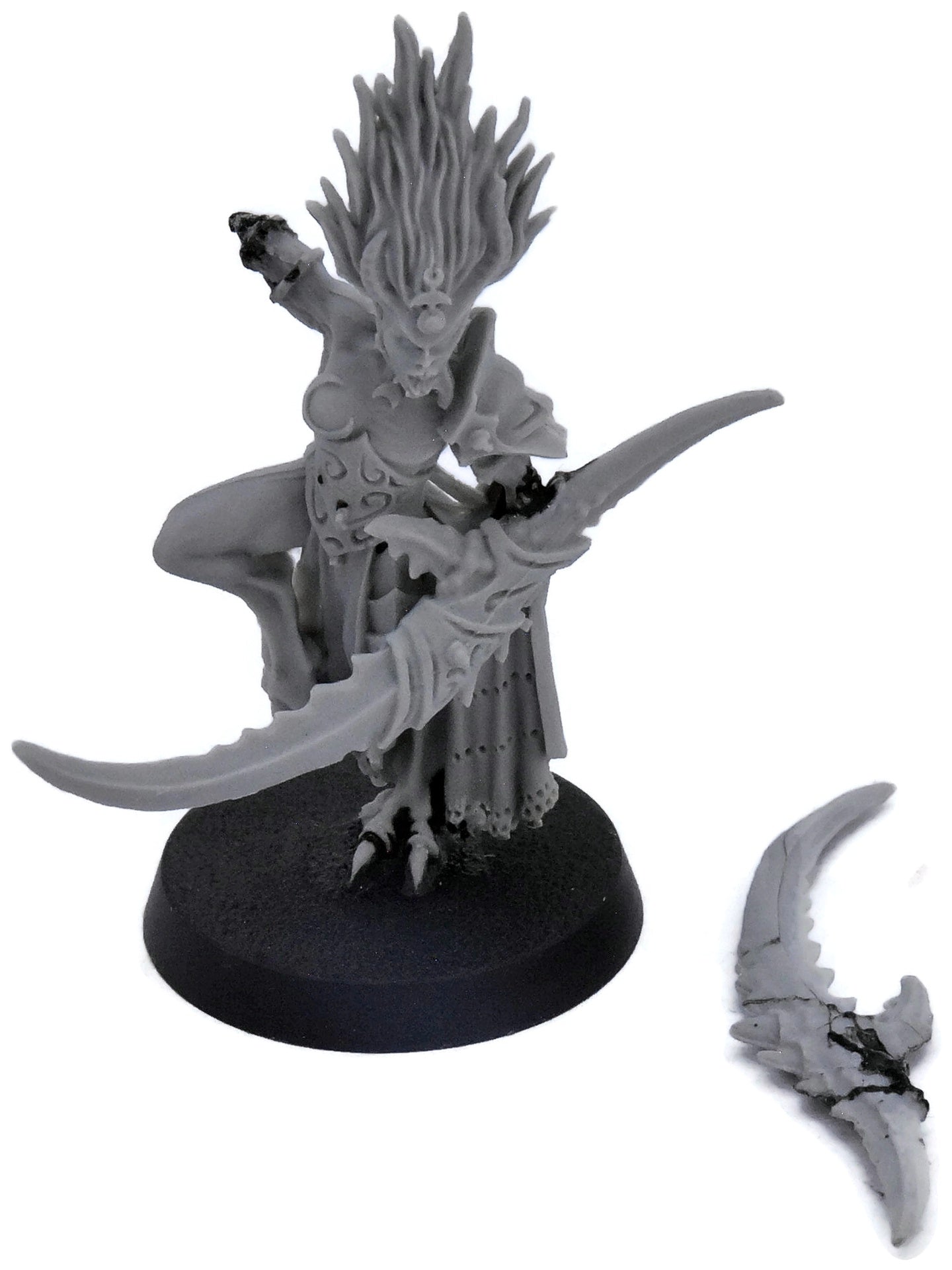 HEDONITES OF SLAANESH Viceleader Herald Of Slaanesh #1 FINECAST Sigmar 1801