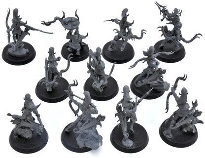 HEDONITES OF SLAANESH 11 Blissbarb Archers Of Slaanesh #2 Warhammer Sigmar 1917
