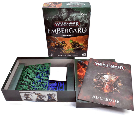 UNDERWORLDS Warhammer Embergard (English) #1 open box complete Sigmar 6703
