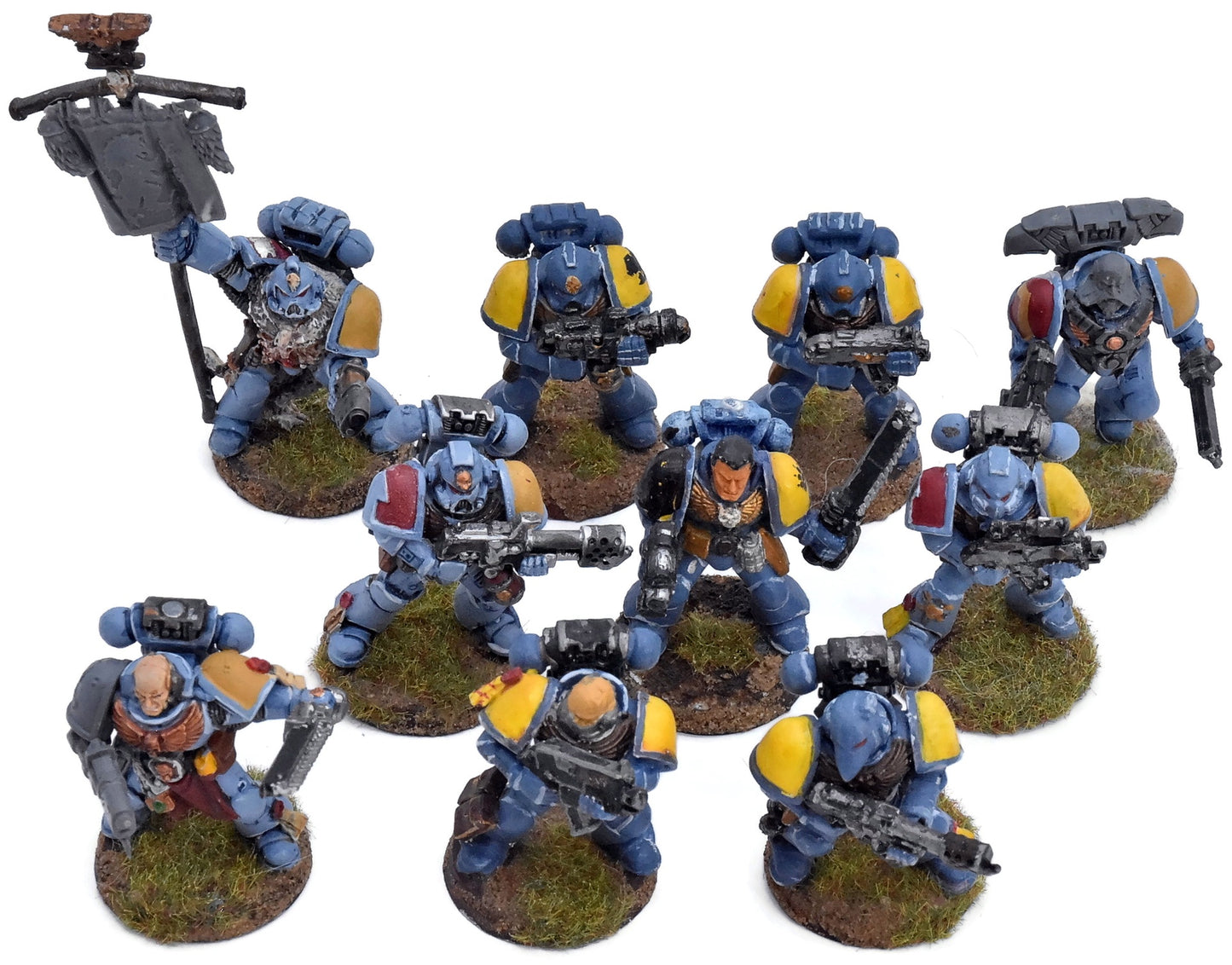 SPACE WOLVES 10 Tactical Marines #2 Warhammer 40K 6710