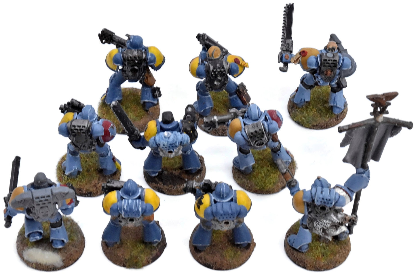 SPACE WOLVES 10 Tactical Marines #2 Warhammer 40K 6710