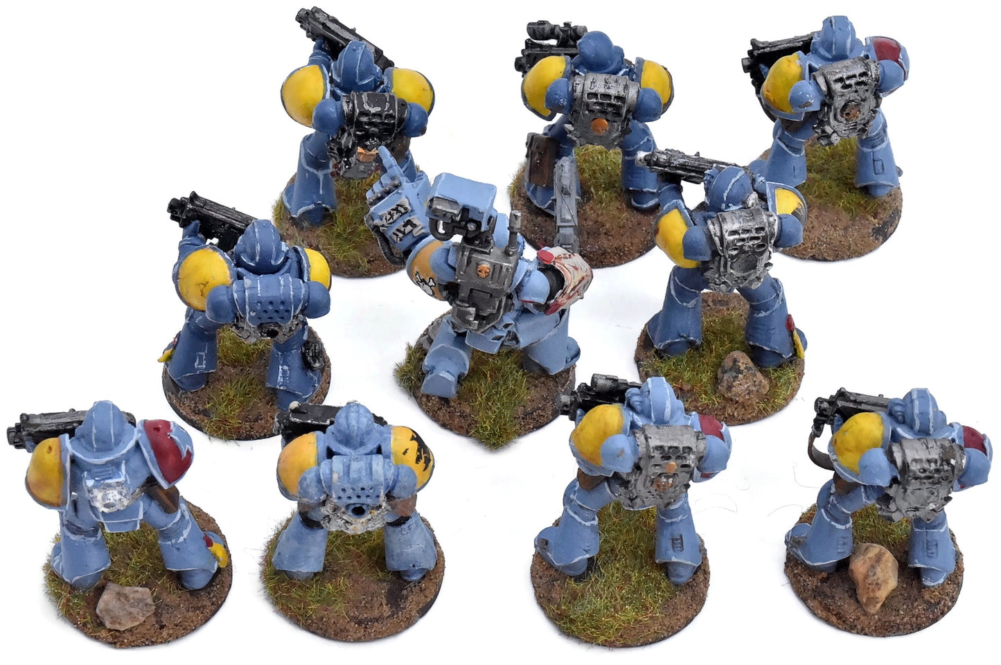 SPACE WOLVES 10 Tactical Marines #1 Warhammer 40K 6727