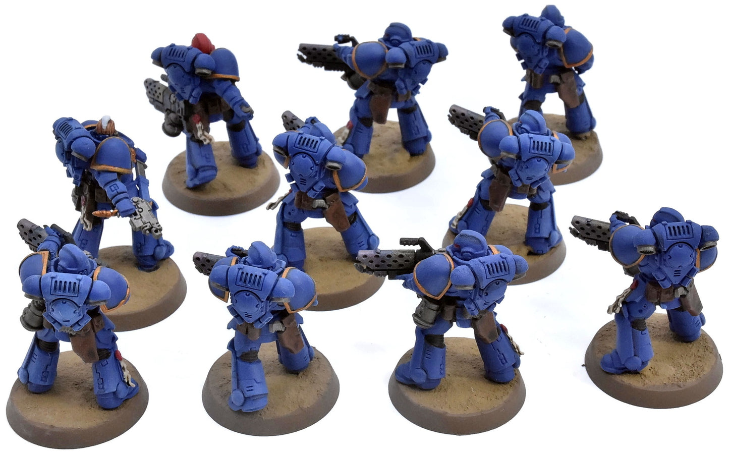 SPACE MARINES 10 Infernus Marines #1 Warhammer 40K 1993