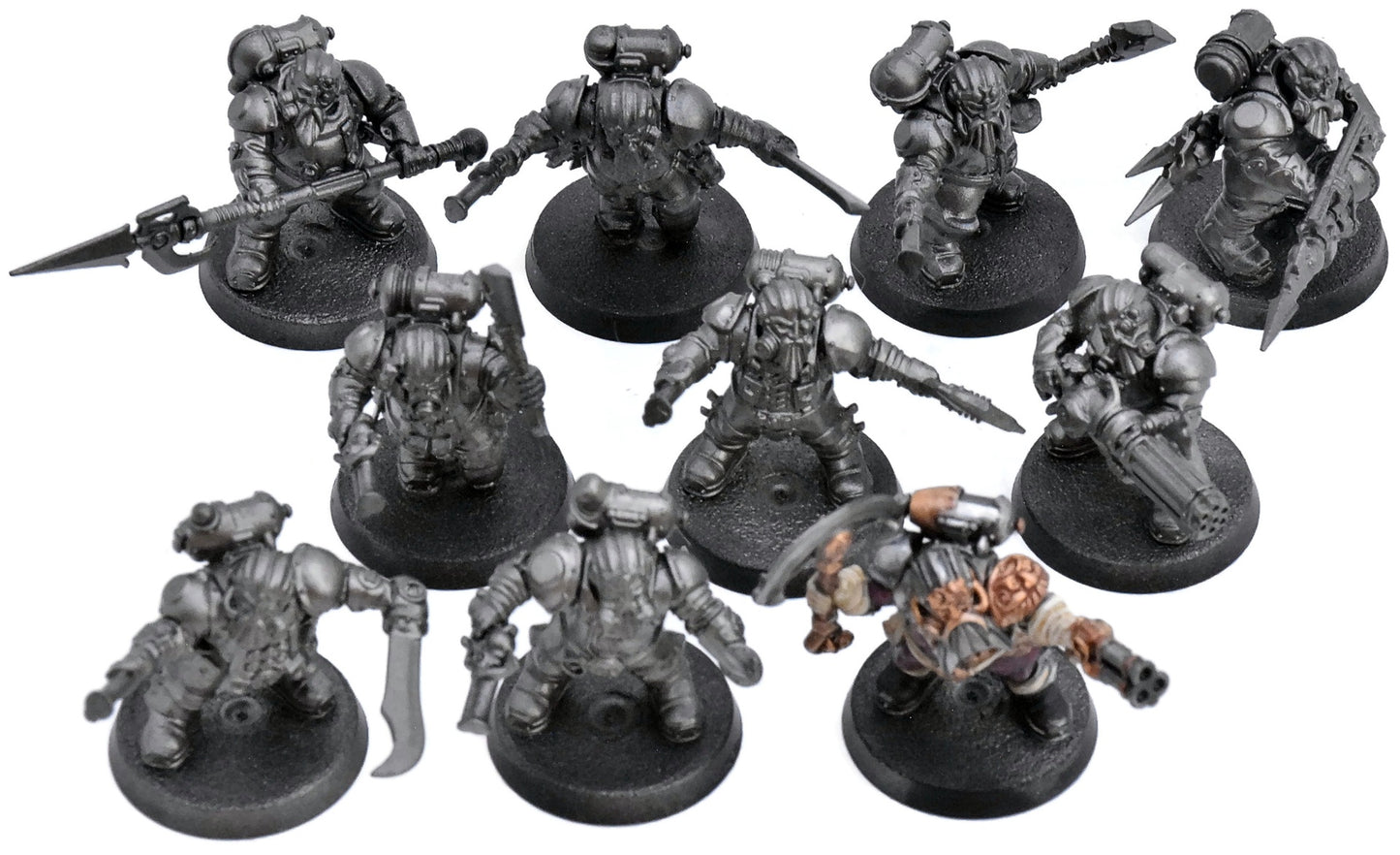 KHARADRON OVERLORDS 10 Arkanaut Company #11 Warhammer Sigmar 6819