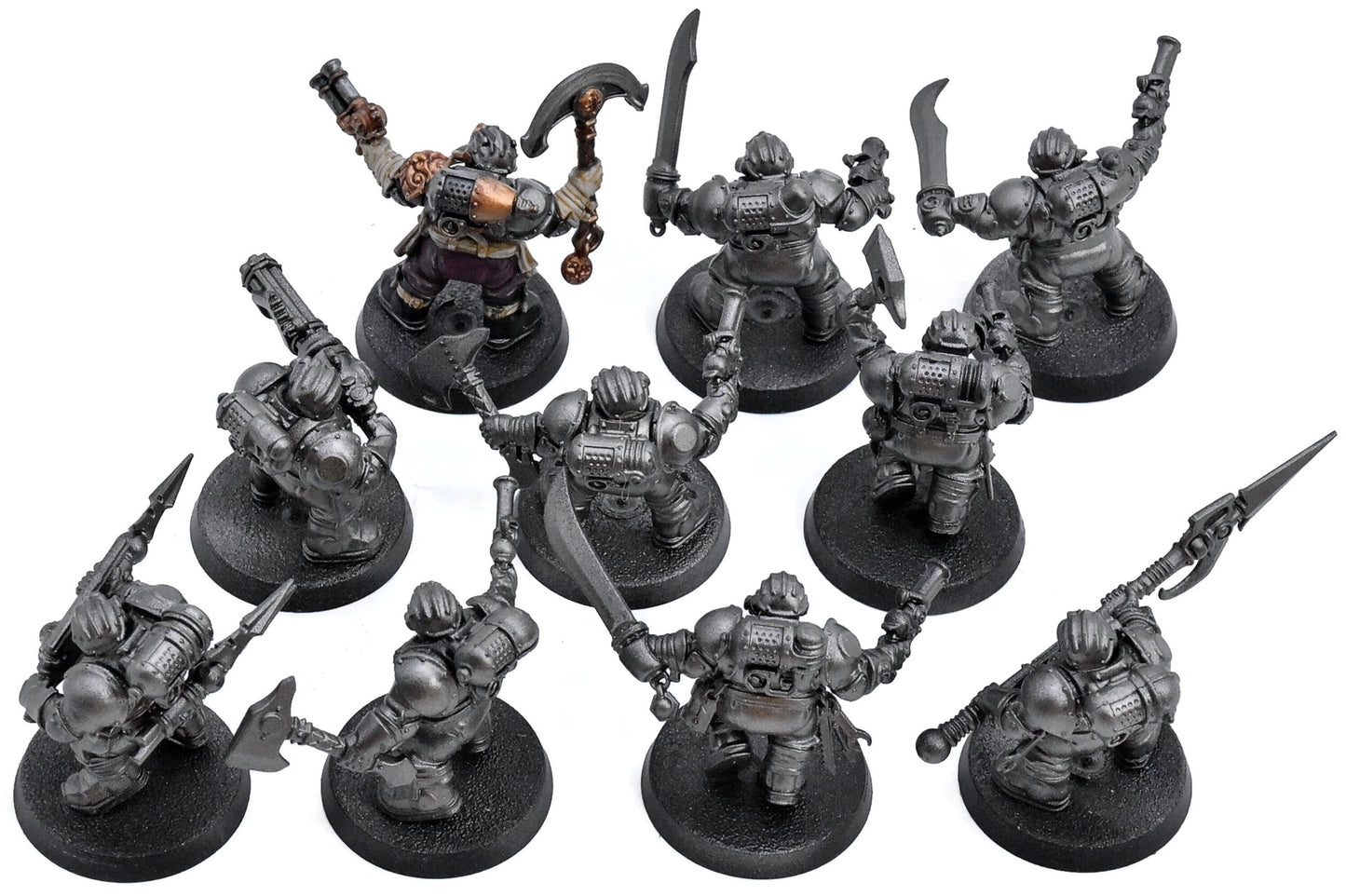 KHARADRON OVERLORDS 10 Arkanaut Company #11 Warhammer Sigmar 6819