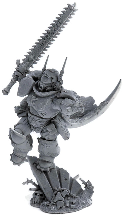 SPACE WOLVES Ragnar Blackmane #1 INCOMPLETE, CONVERTED Warhammer 40K 7014