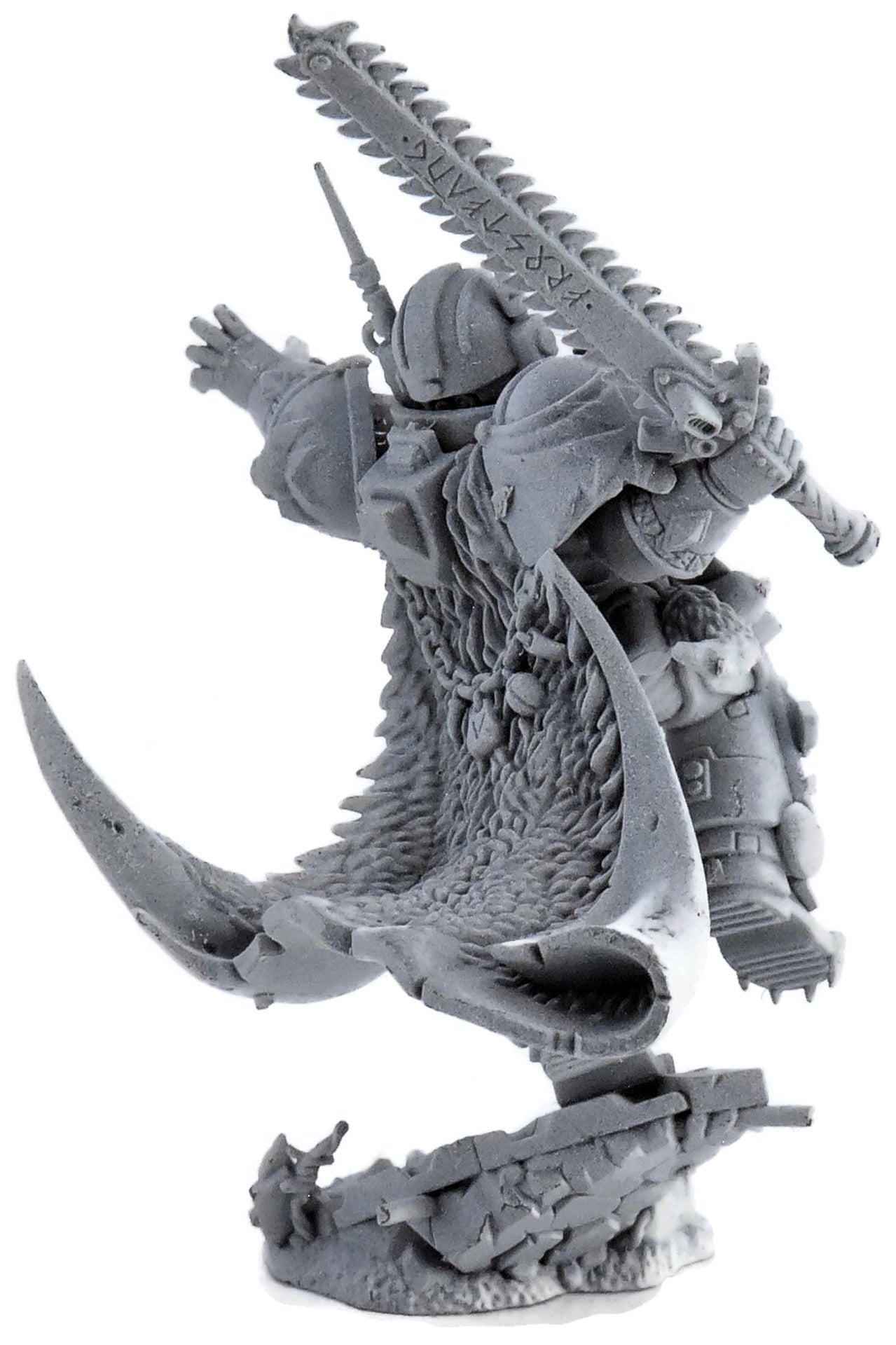 SPACE WOLVES Ragnar Blackmane #1 INCOMPLETE, CONVERTED Warhammer 40K 7014